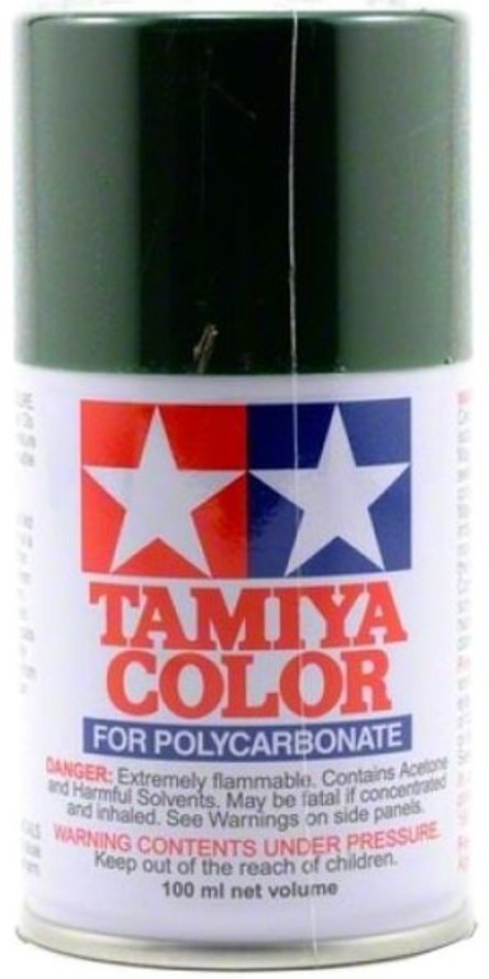 Vopsea spray  Tamiya pentru suprafete transparente din policarbonat  - PS-22 Racing Green  (100 ml) (TAM86022)