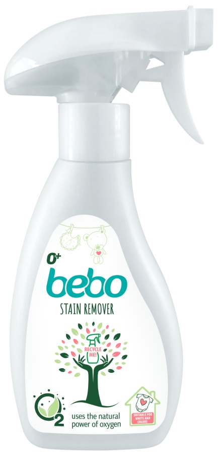 Spray de pete Bebo - Pentru țesături albe și colorate, 150 ml