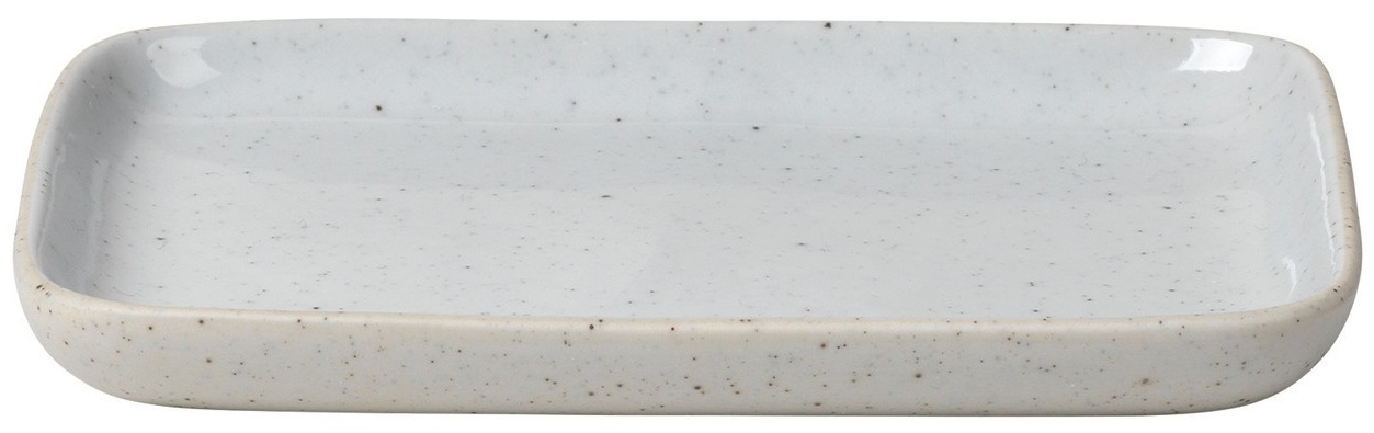 Farfurie medie Blomus - Sablo, 10 x 13,5 cm, gri deschis