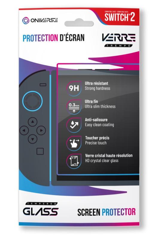 Protector de sticlă Oniverse – 9H Tempered Glass (Nintendo Switch 2)
