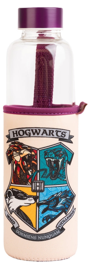 Sticlă de apă din sticlă Grupo Erik Harry Potter - Hogwarts, 500 ml
