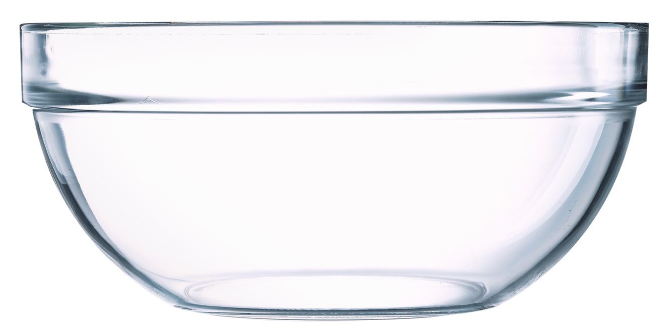 Bol de amestecare din sticlă Luminarc - Empilable, 4 L, 26 x 11.5 cm
