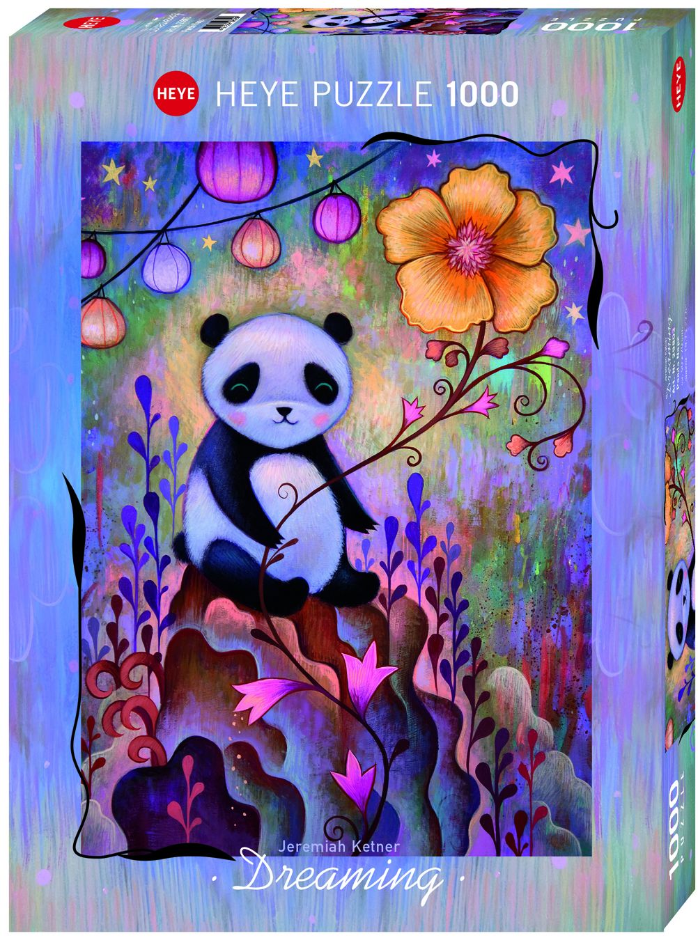 Puzzle Heye din 1000 de piese - Panda pui de somn, Jeramiah Ketner