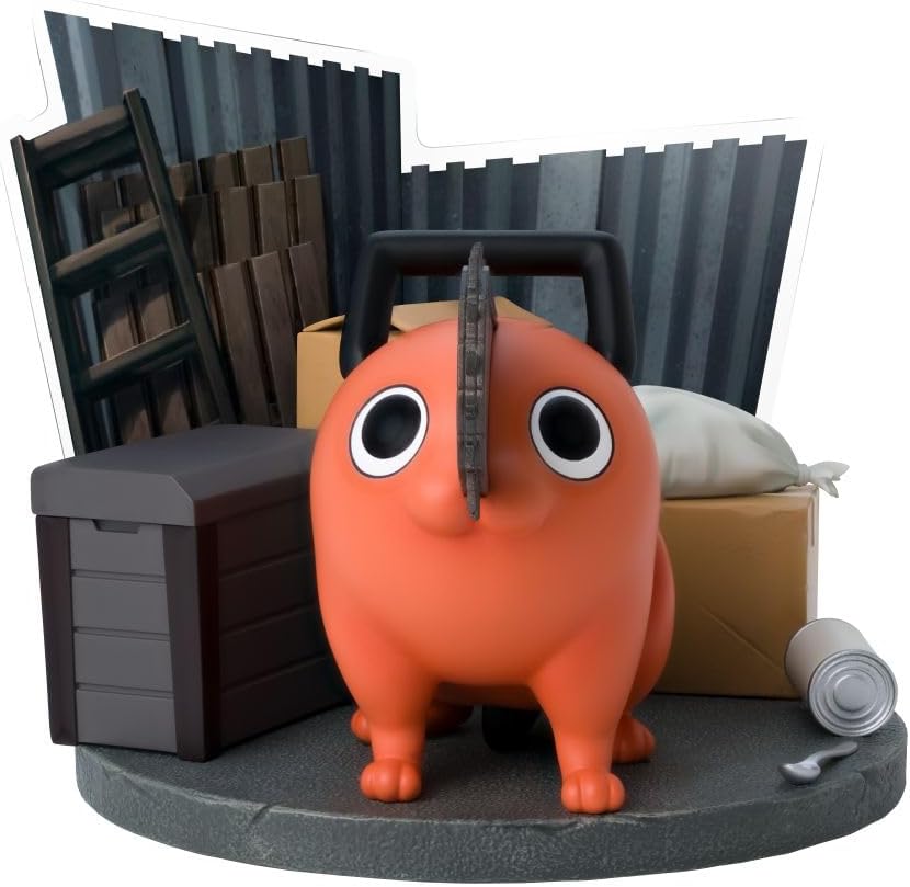 Statuetă ABYstyle Animation: Chainsaw Man - Pochita, 10 cm