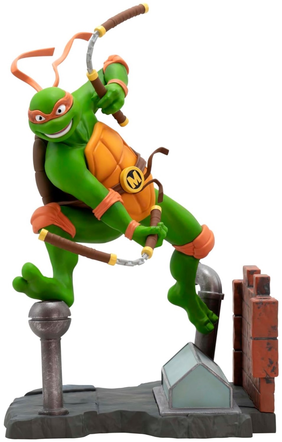 StatuetăABYstyle Animation: Teenage Mutant Ninja Turtles - Michelangelo, 21 cm