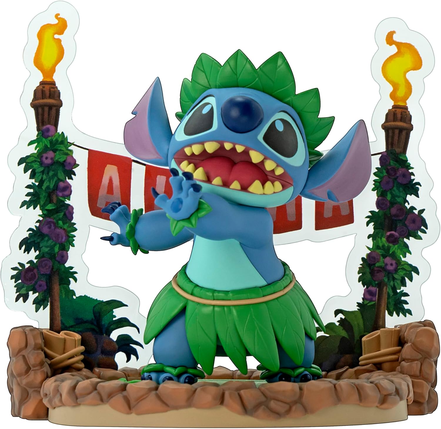 Statuetă ABYstyle Disney: Lilo & Stitch - Stitch Hula Dance, 10 cm