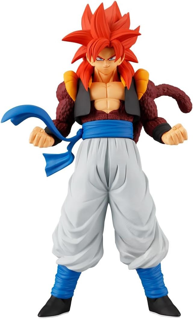 Statuetă Banpresto Animation: Dragon Ball GT - Super Saiyan 4 Gogeta (Solid Edge Works), 20 cm