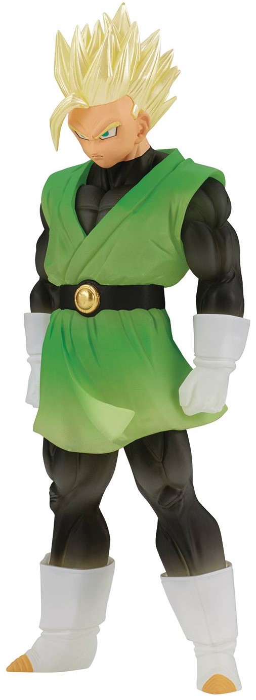 Statuetă  Banpresto Animation: Dragon Ball Z - Super Saiyan Son Gohan (Great Saiyaman ver.) (Clearise), 14 cm