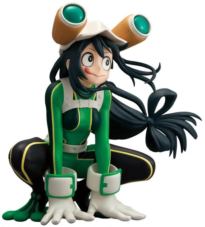 Statuetă Banpresto Animation: My Hero Academia - Tsuyu Asui (Glitter & Glamours), 14 cm
