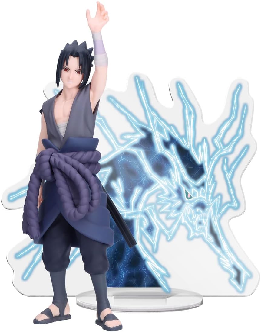 Statuetă Banpresto Animation: Naruto Shippuden - Sasuke Uchiha (Panel Spectacle) (Lightning From Heaven),13 cm
