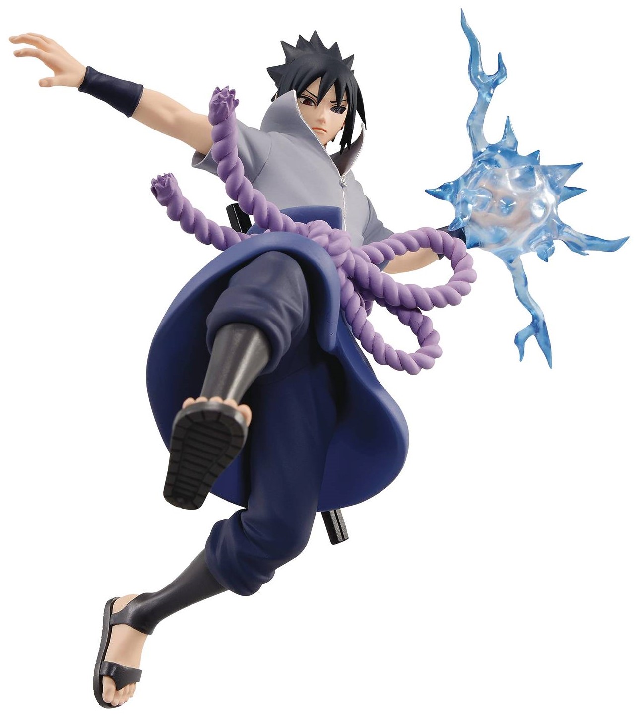 Statuetă Banpresto Animation: Naruto Shippuden - Uchiha Sasuke (Effectreme), 13 cm