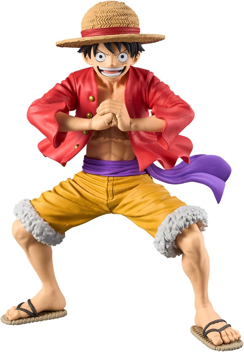 Statuetă Banpresto Animation: One Piece - Monkey D. Luffy (Grandista), 21 cm