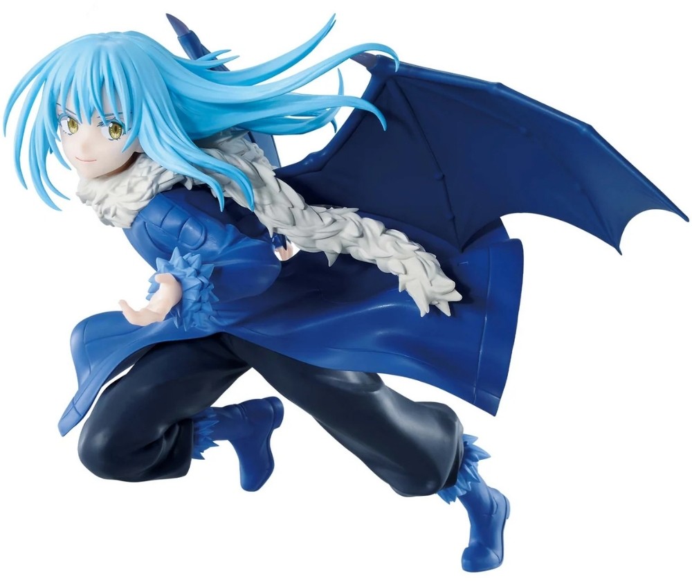 Statuetă Banpresto Animation: That Time I Got Reincarnated As A Slime - Rimuru Tempest (Espresto) (Majestic Wings), 17 cm