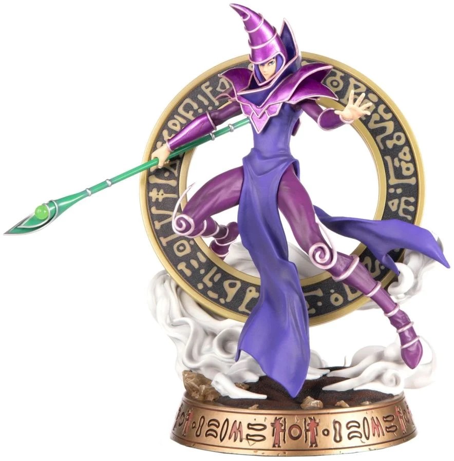 Statuetă First 4 Figures Animation: Yu-Gi-Oh! - Dark Magician (Purple Version), 29 cm