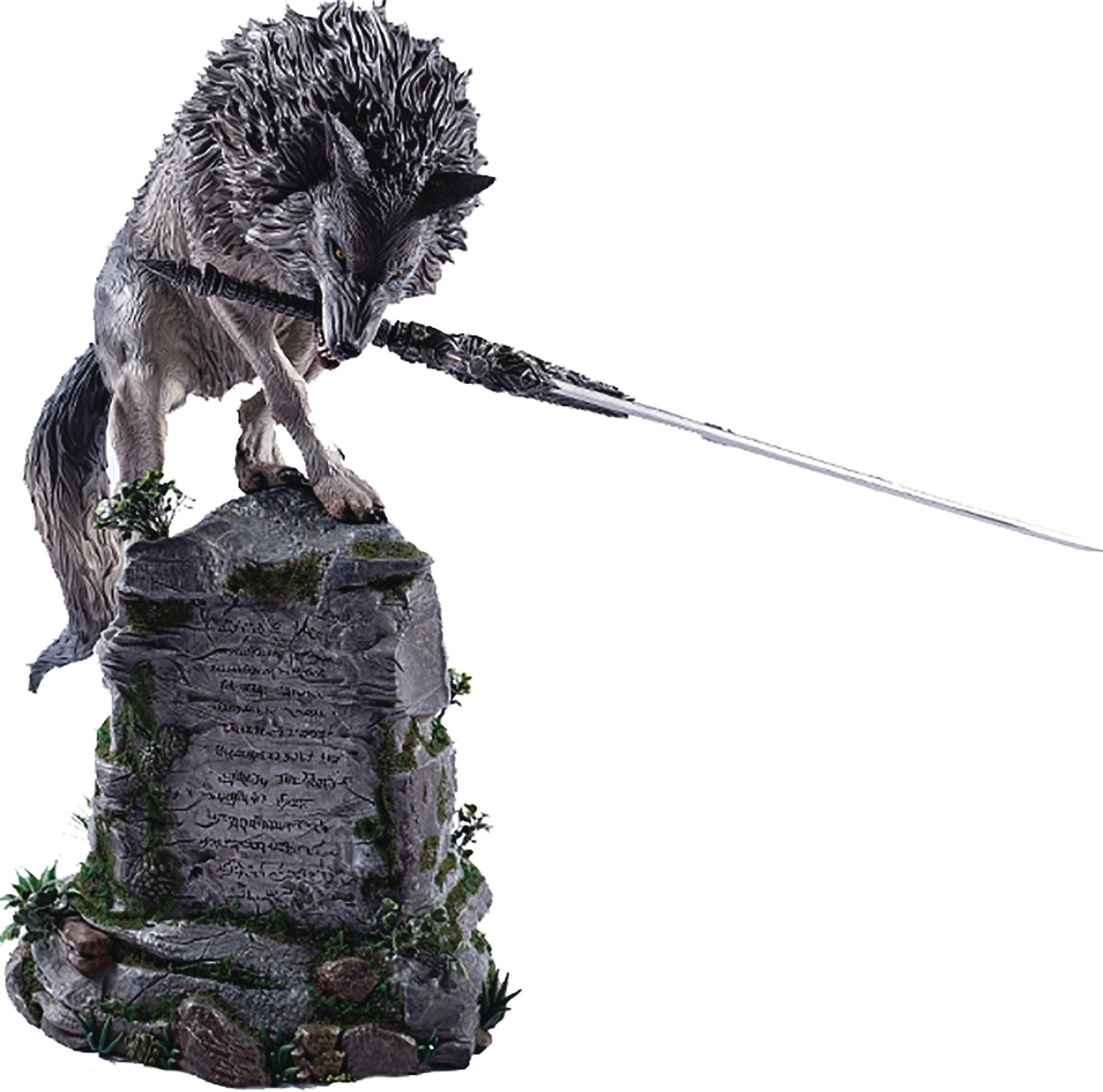 Statuetă First 4 Figures Games: Dark Souls - The Great Grey Wolf Sif, 64 cm