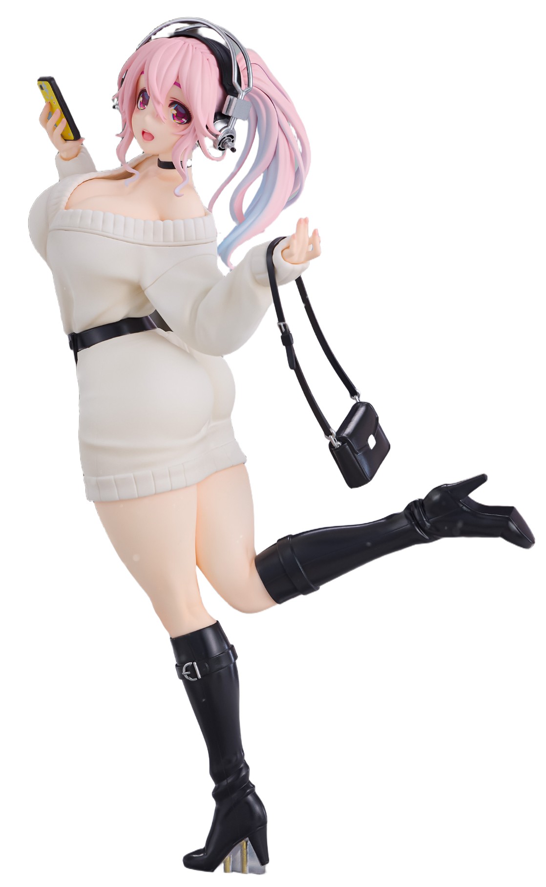 Statuetă FuRyu Animation: Super Sonico - Super Sonico (Trio-Try-iT) (Winter Memory Ver.), 21 cm