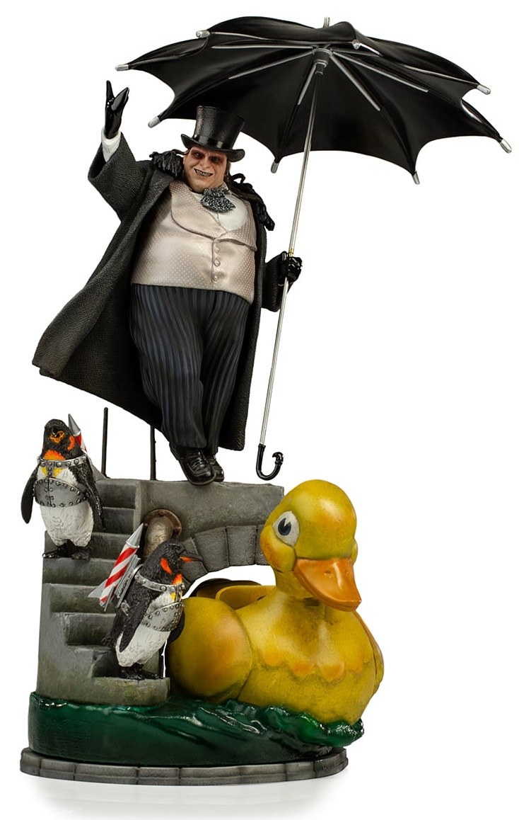 Statuetă Iron Studios DC Comics: Batman - The Penguin (Batman Returns) (Deluxe Version), 33 cm