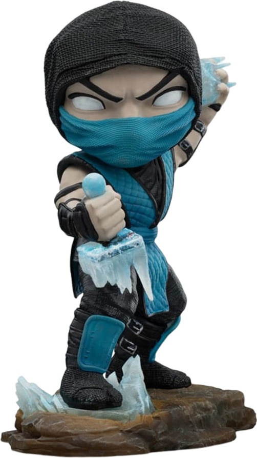 Statuetă Iron Studios Games: Mortal Kombat - Sub-Zero, 15 cm