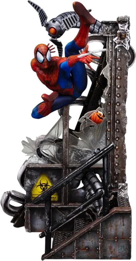 Statuetă Iron Studios Marvel: Spider-Man - Spider-Man ((10th Anniversary) 1/10, 29 cm