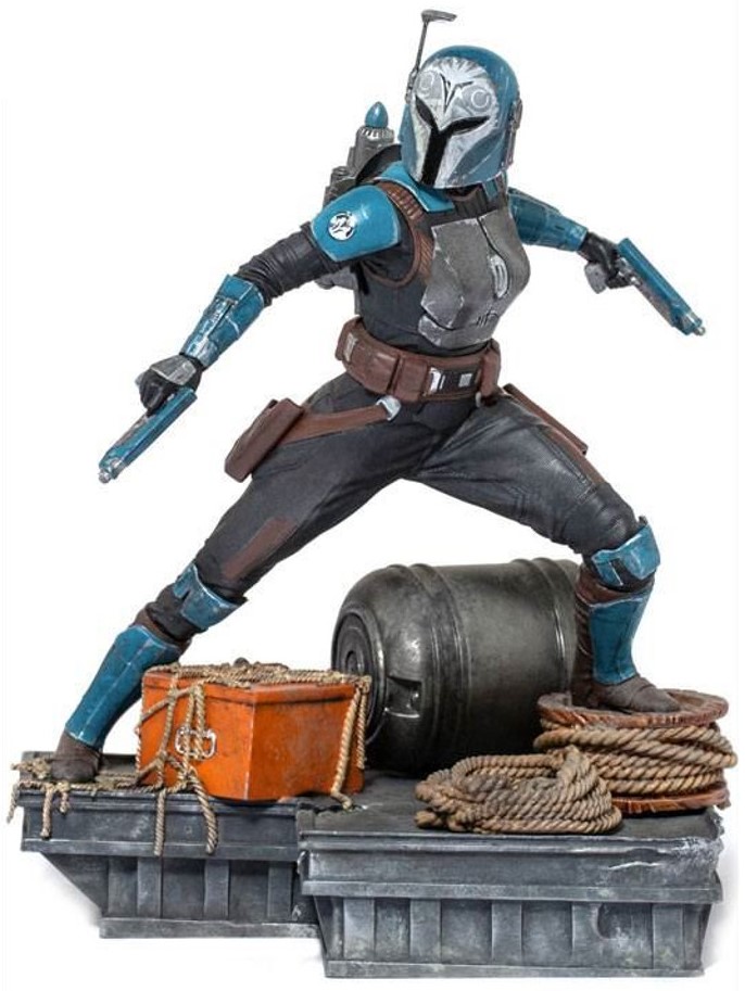 Statuetă Iron Studios Television: The Mandalorian - Bo-Katan, 21 cm