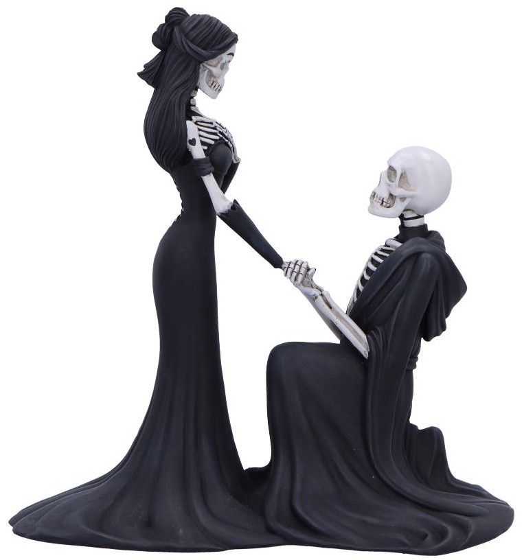 Statuetă Nemesis Now Adult: Gothic - Eternal Proposal, 23 cm