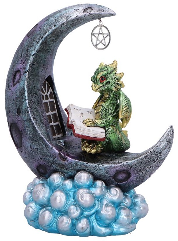 Statuetă Nemesis Now Adult: Gothic - Moonbound Scholar, 21 cm