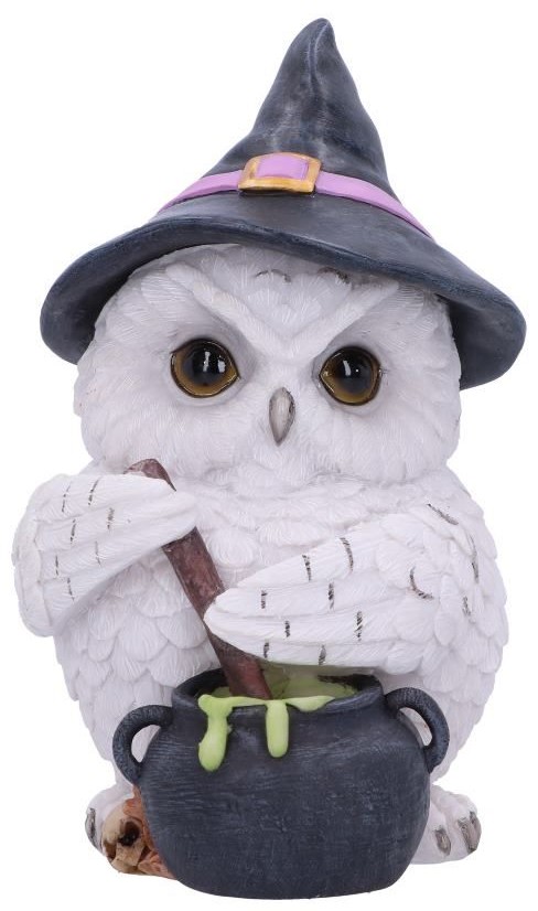 Statuetă Nemesis Now Adult: Gothic - Owl Potion, 17 cm