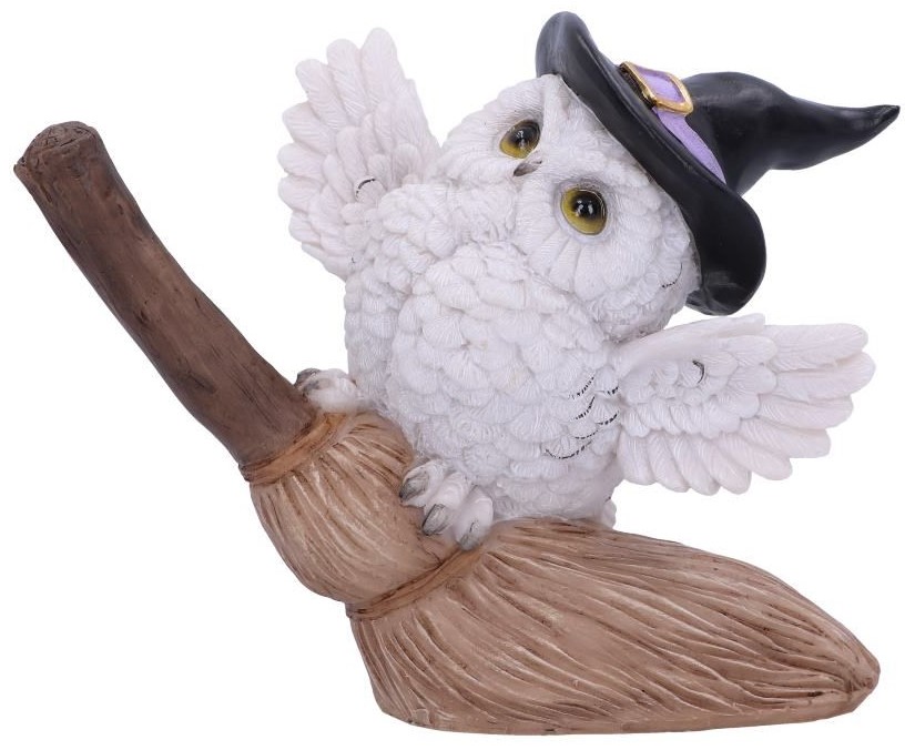 Statuetă Nemesis Now Adult: Gothic - Snowy Flight, 13 cm