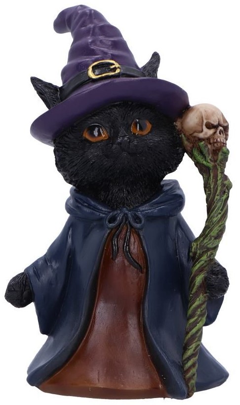 Statuetă Nemesis Now Adult: Gothic - Whiskered Wizard, 14 cm