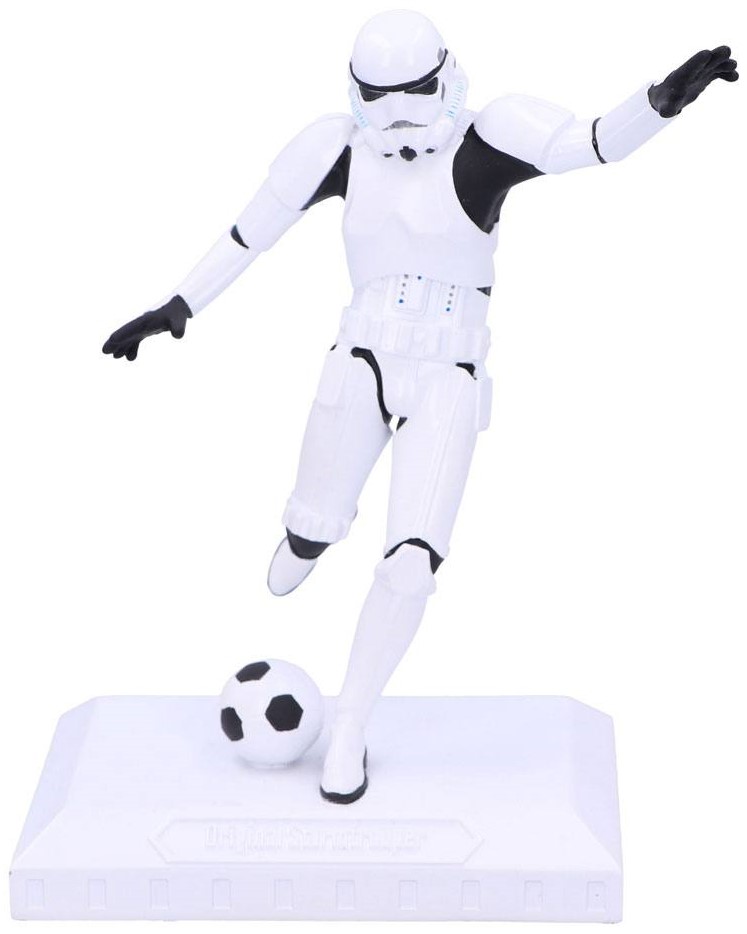 Statuetă Nemesis Now Movies: Star Wars - Back of the Net Stromtrooper, 17 cm