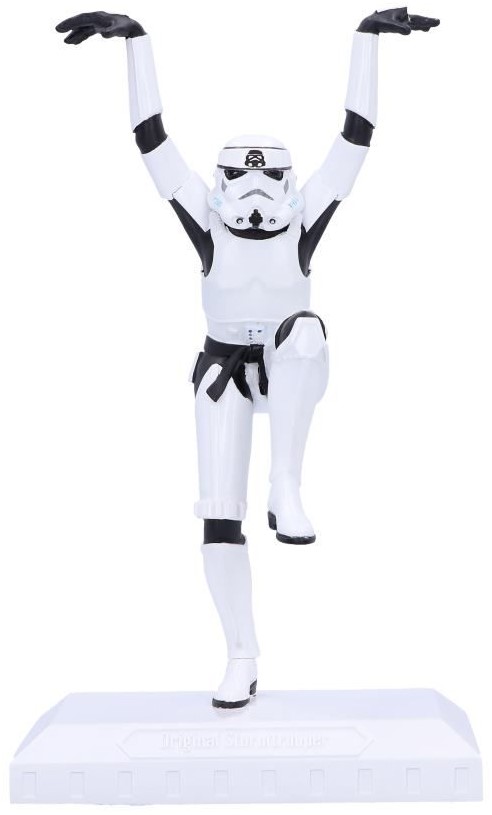 Statuetă Nemesis Now Movies: Star Wars - Original Stormtrooper (Crane Kick), 20 cm