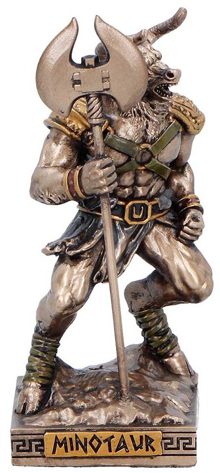 Statuetă Nemesis Now Mythology: Greek Mythology - Minotaur, 9.4 cm