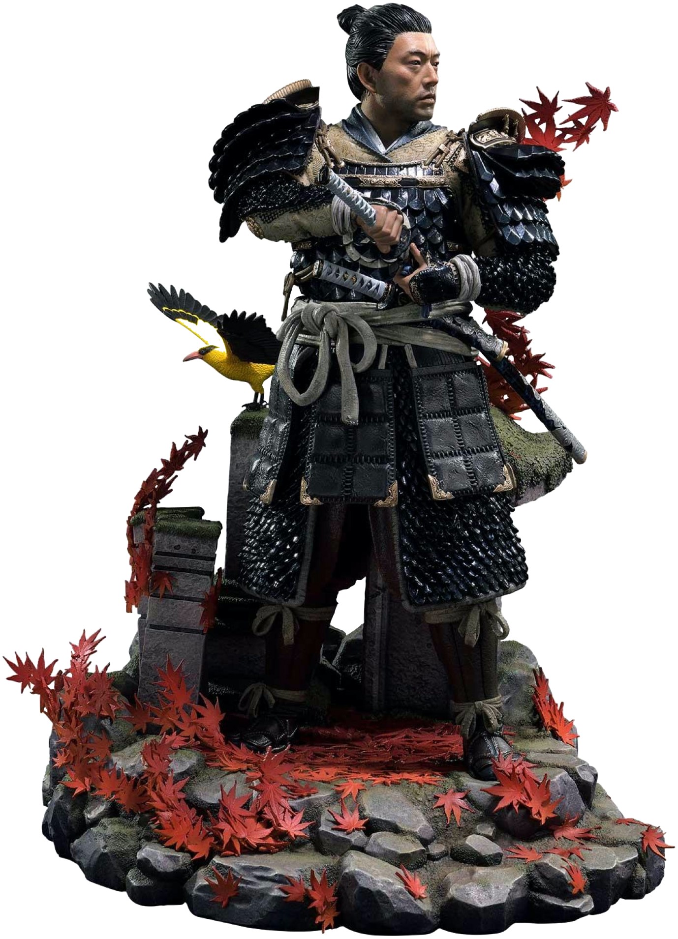 tsushima☆ Statuetă Prime 1 Games: Ghost of Tsushima - Jin Sakai (Sakai Clan