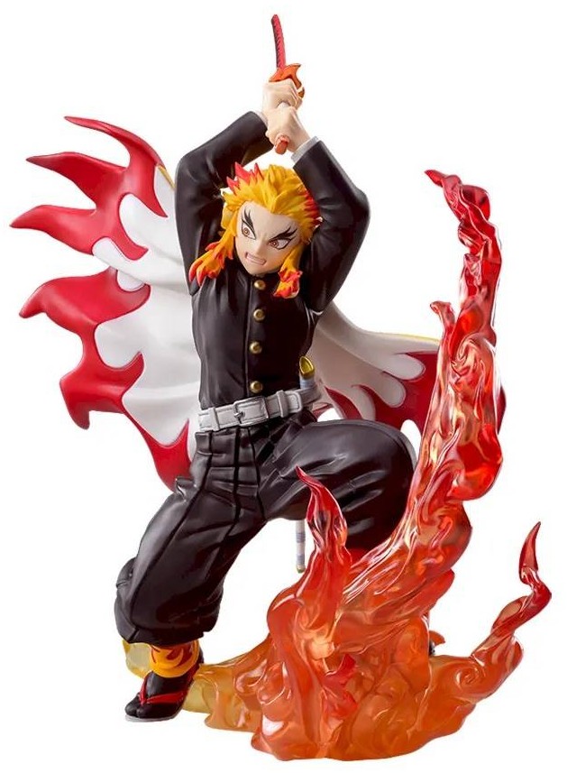 Statuetă Sega Animation: Demon Slayer - Kyojuro Rengoku (Xross Link Anime), 15 cm