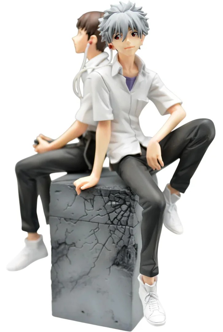 Statuetă Sega Animation: Rebuild of Evangelion - Shinji & Kaworu (Evangelion: New Theatrical Edition Kaworu Ver.), 17 cm