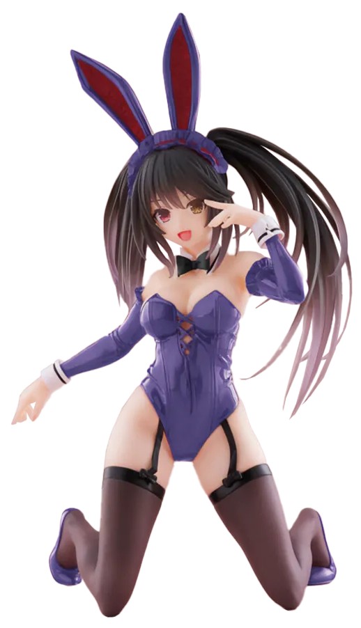 Statuetă Taito Animation: Date A Live V - Kurumi Tokisaki (Desktop Cute) (Bunny Ver.), 13 cm