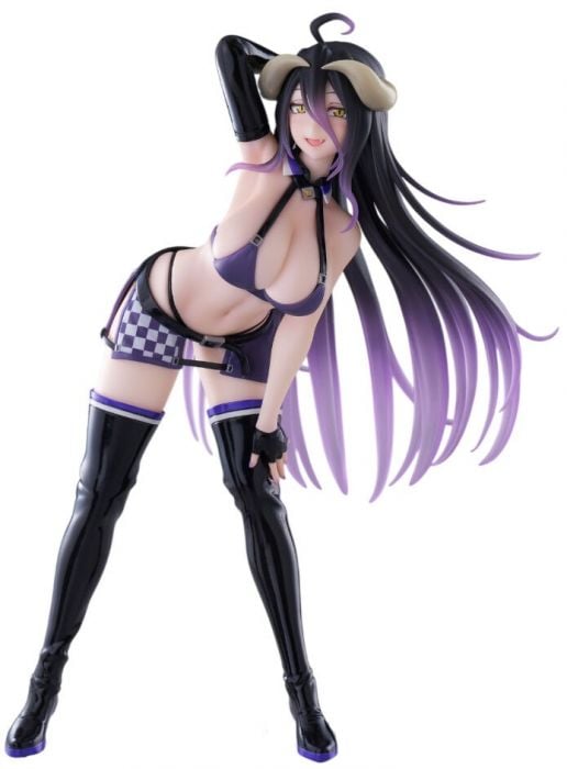 Statuetă Taito Animation: Overlord - Albedo Grid Girl Ver. 18 cm