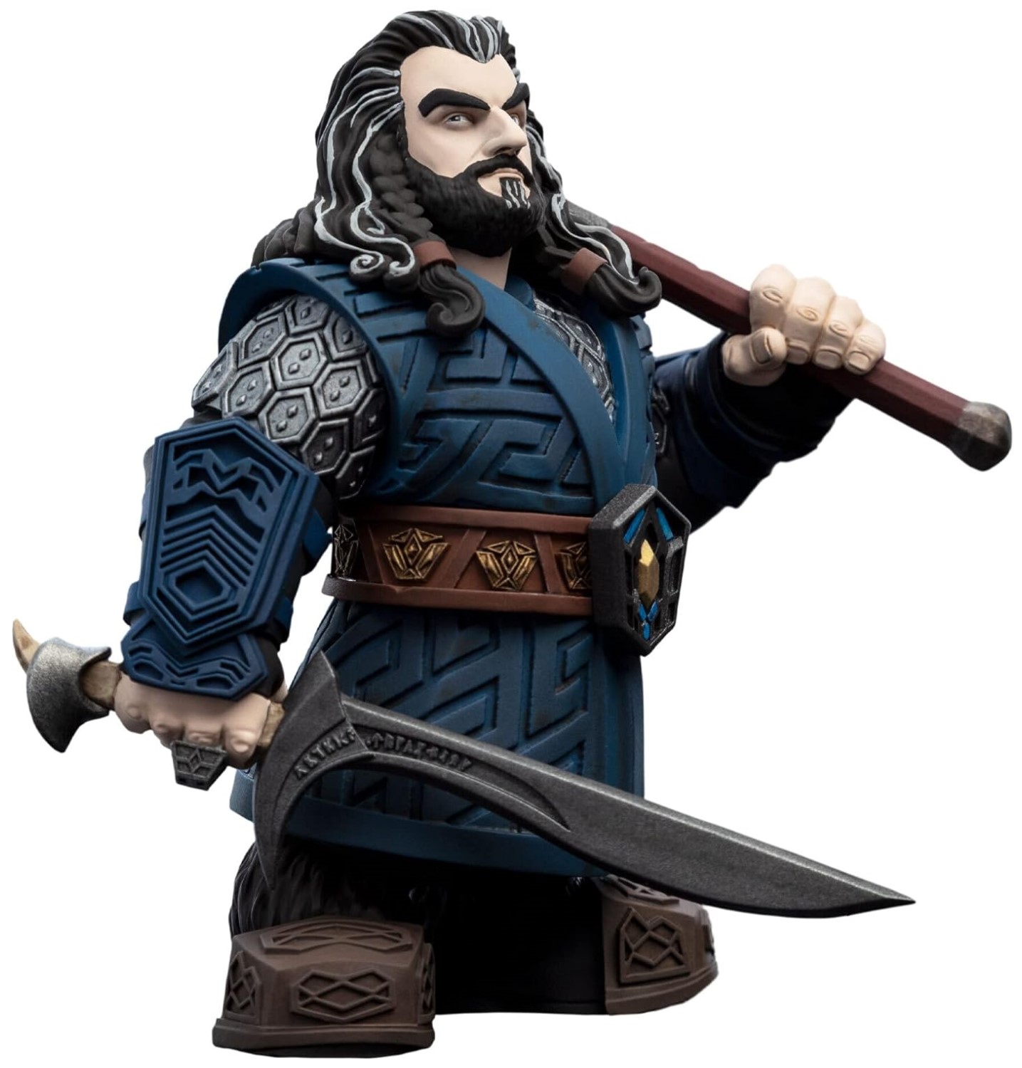 Statuetâ Weta Movies: The Hobbit - Thorin Oakenshield (Mini Epics) (Limited Edition), 10 cm