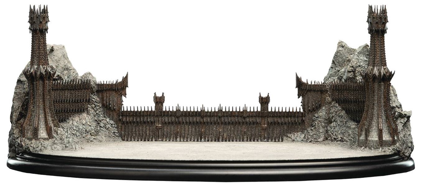 Figurină Weta Movies: The Lord of the Rings - The Black Gate (Enviroment)