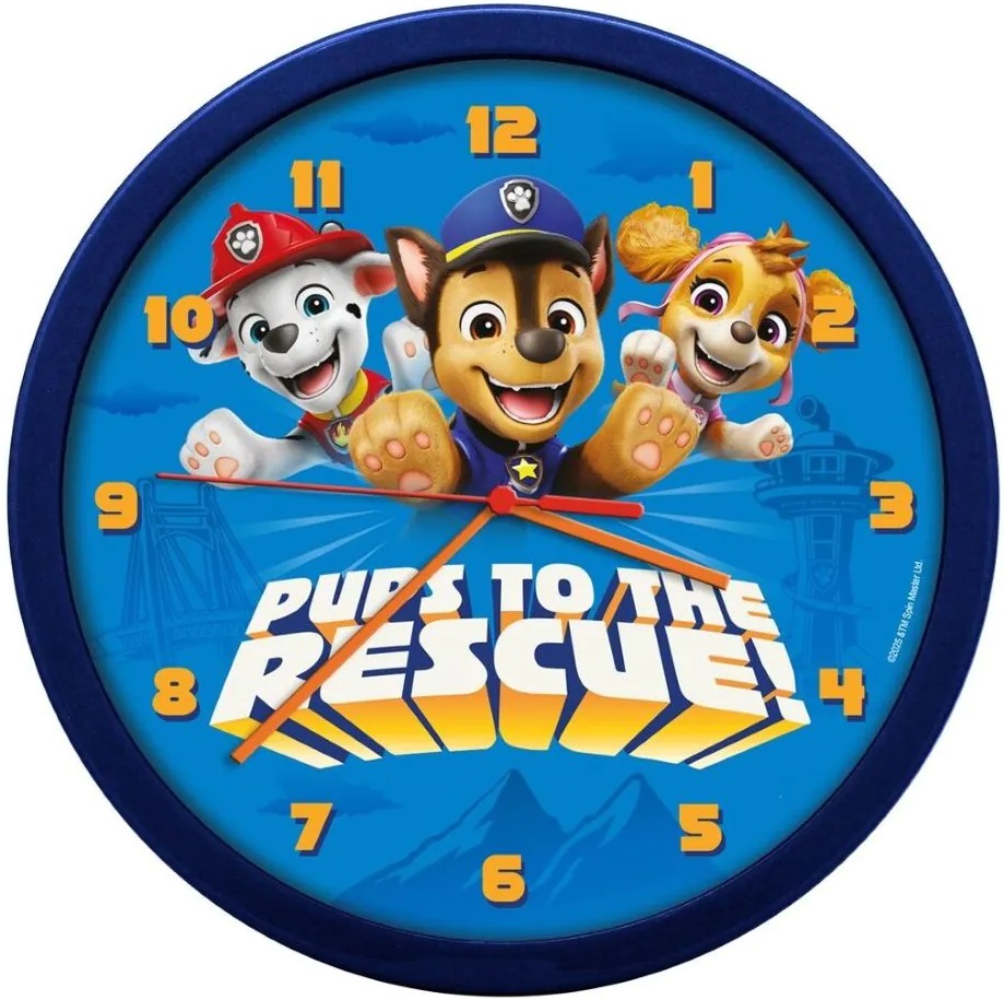Ceas de perete Kids Licensing Paw Patrol