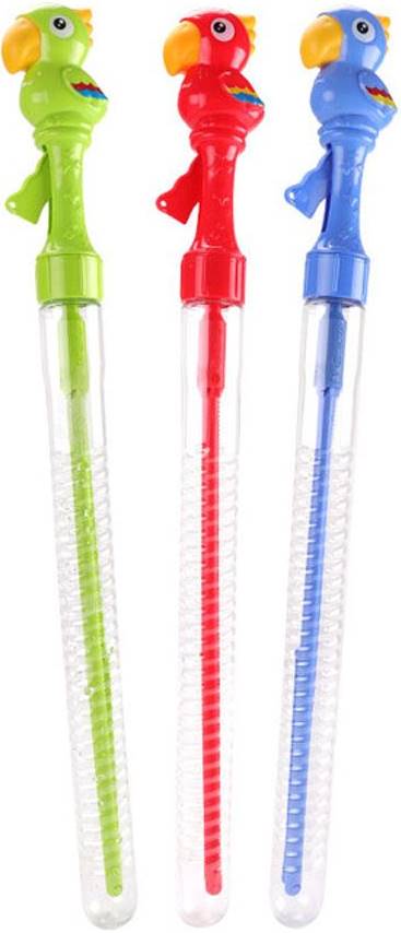 Stick pentru bule de săpun Wanna Bubbles - Papagal, sortiment