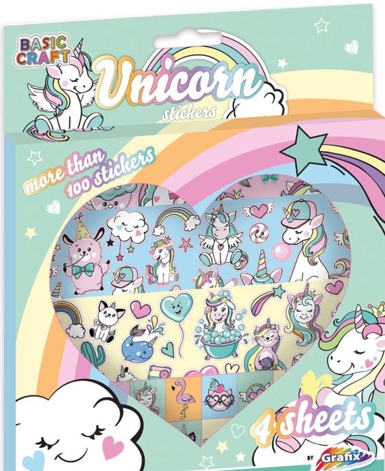 Autocolante Grafix Basic Craft - Unicorn