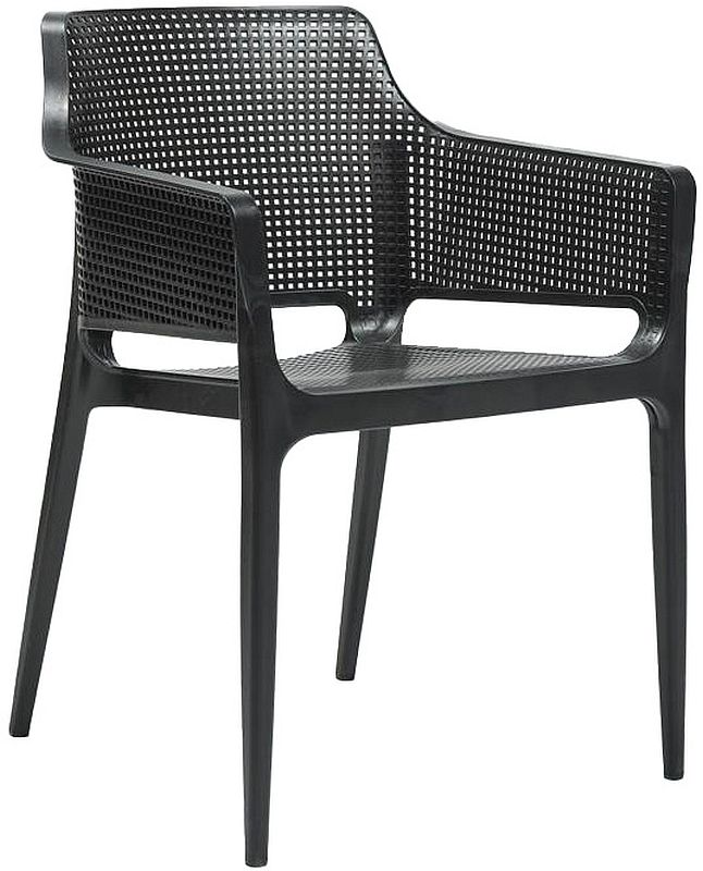 Scaun Horecano - Boom, negru, 54 x 60 x 80 cm