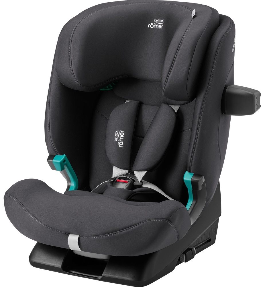 Scaun auto Britax Romer - Advansafix Pro, IsoFix, i-Size, 76-150 cm, Deep Grey Classic