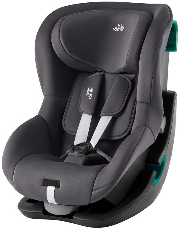 Scaun auto Britax Romer - King Pro, i-Size, 76-105 cm, Midnight Grey