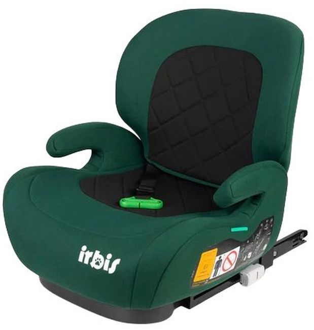 Scaun auto Caretero - Irbis, IsoFix, I-Size, 125-150 cm, smarald