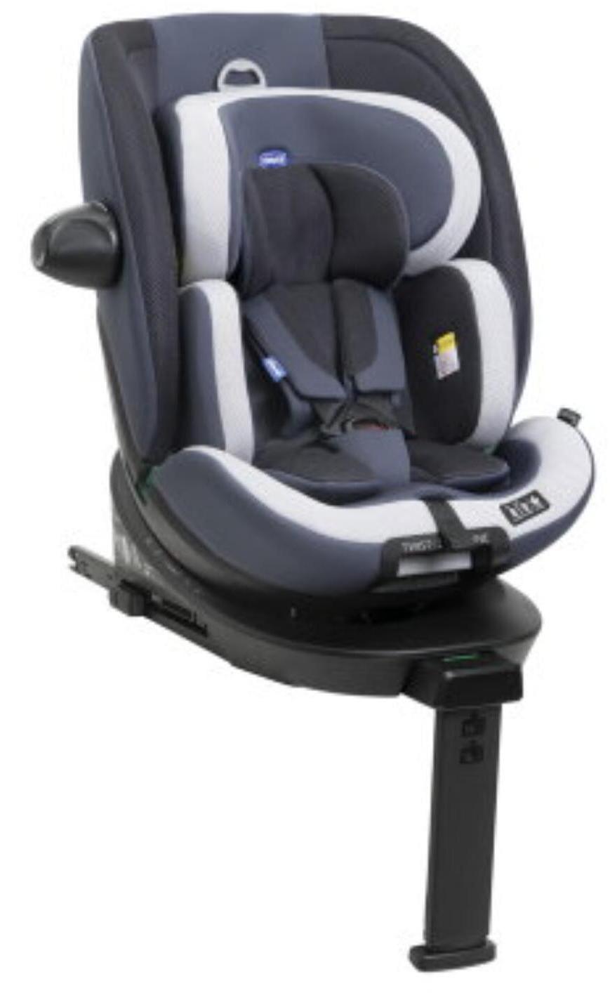 Scaun auto Chicco - EverOne, 360°, с IsoFix, i-Size, 40-150 cm, Silver/Ink