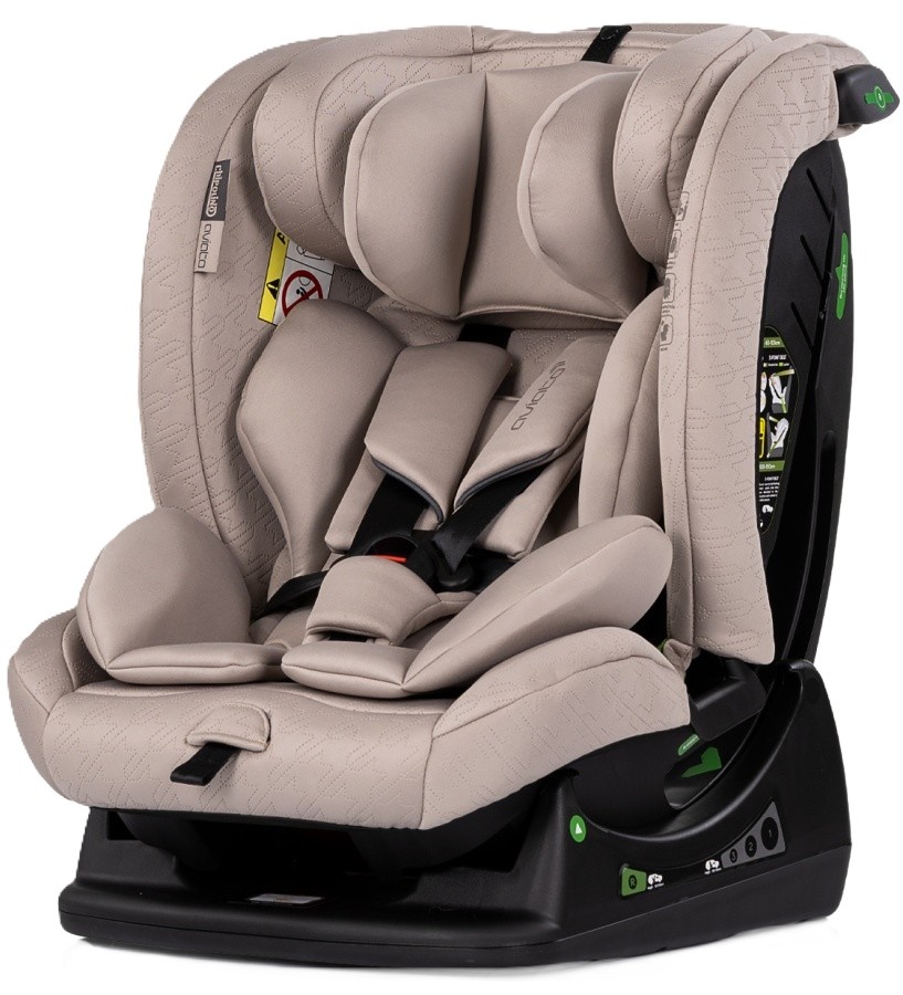 Scaun auto Chipolino Aviato I-Size 40-150 cm tiramisu - imagine 8