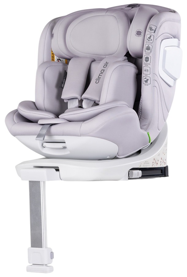 Scaun auto Chipolino - Clima Air, 360°, IsoFix, I-Size, 40-150 cm, culoare cloud
