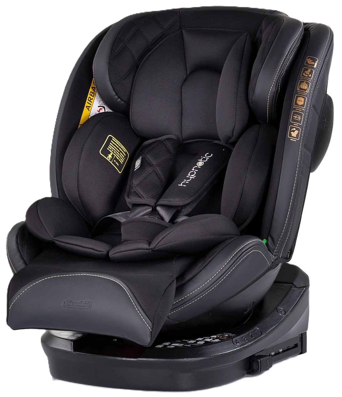 Scaun auto Chipolino - Hypnotic, 360, IsoFix, I-Size, 40-150 cm, mur